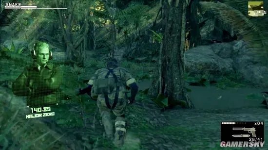 FOX引擎“重制”《合金装备3》 高清裸蛇荒野求生