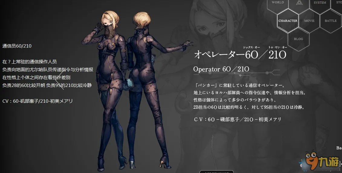 《尼尔机械纪元》有哪些人物 主要人物一览