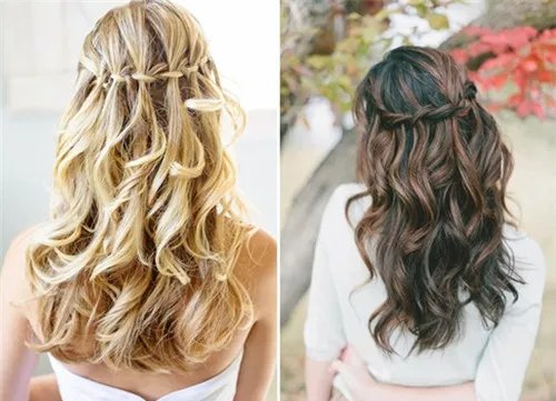 新娘长发造型图片大全 2017流行的新娘造型有哪些