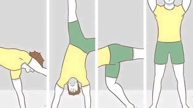 3种方法来做侧手翻