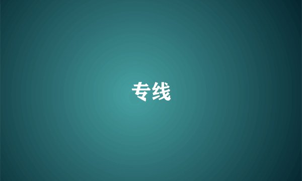 专线