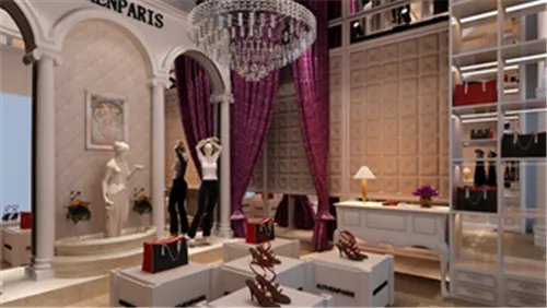 鞋店装修图   装修鞋店的注意事项