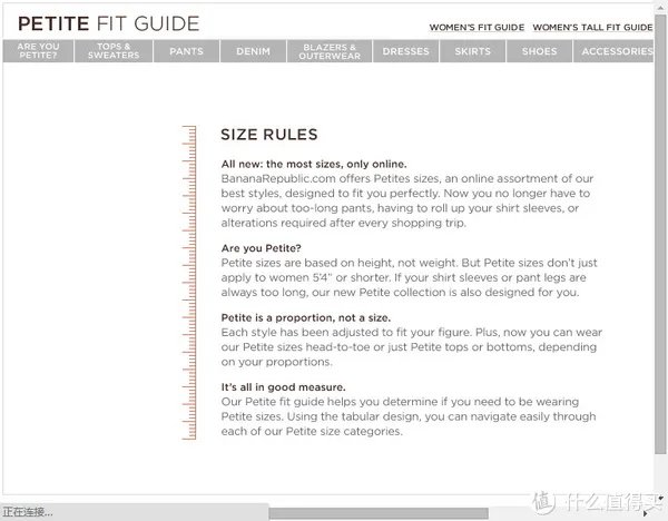 BANANA REPUBLIC 官网购物攻略
