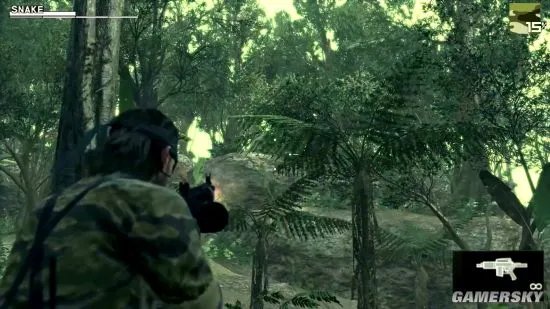 FOX引擎“重制”《合金装备3》 高清裸蛇荒野求生