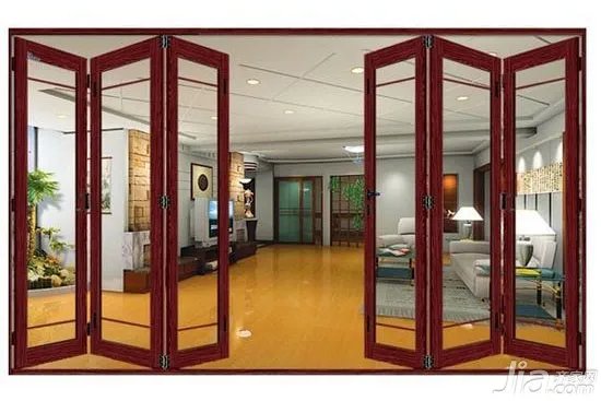 折叠门规格尺寸 折叠门效果图欣赏